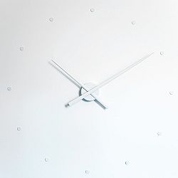 NOMON OJ biele 80cm dizajnové nástenné hodiny