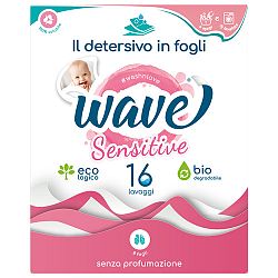 Wave Pracie prúžky na 16 praní Sensitive, jemná vôňa 
