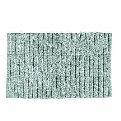 Béžová bavlnená kúpeľňová predložka Zone Tiles, 80 x 50 cm