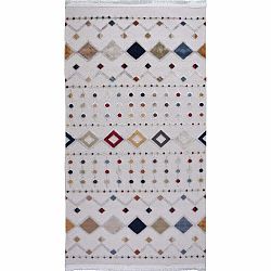 Béžový koberec s prímesou bavlny Vitaus Milas, 120 x 180 cm