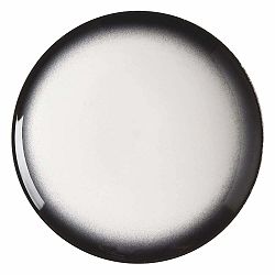 Bielo-čierny keramický tanier Maxwell & Williams Caviar, ø 27 cm
