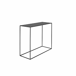 Biely konzolový kovový stôl CustomForm Tensio, 100 x 35 cm