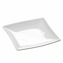 Biely porcelánový hlboký tanier Maxwell & Williams East Meets West, 21,5 x 21,5 cm