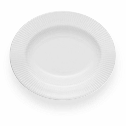 Biely porcelánový tanier Eva Solo Legio Nova, 21 cm