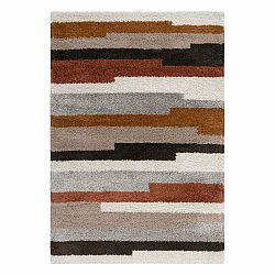 Červeno-sivý koberec Flair Rugs Deka, 120 x 170 cm