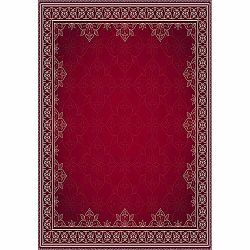 Červený koberec Vitaus Emma, 120 x 180 cm