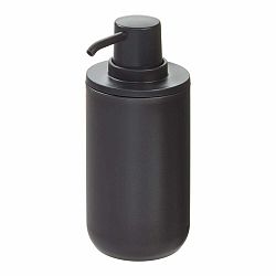Čierny dávkovač na mydlo iDesign Cade, 335 ml