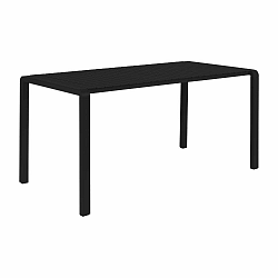 Čierny záhradný jedálenský stôl Zuiver Vondel, 168 x 87 cm