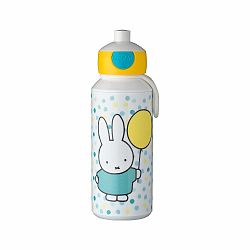 Detská fľaša na vodu Rosti Mepal Miffy Confetti, 400 ml