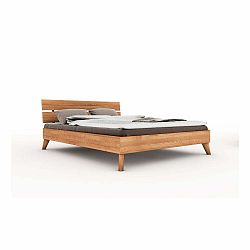 Dvojlôžková posteľ z bukového dreva 140x200 cm Greg 2 - The Beds