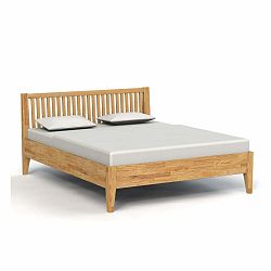Dvojlôžková posteľ z dubového dreva 160x200 cm Odys - The Beds