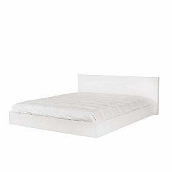 Hnedá posteľ TemaHome Float, 160 × 200 cm
