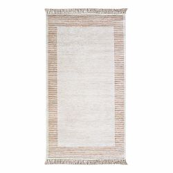 Hnedo-béžový koberec Vitaus Hali Ruto, 80 × 150 cm