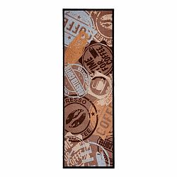 Hnedý behúň Zala Living Coffee Stamp, 50 × 150 cm