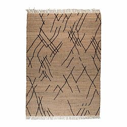 Hnedý koberec Dutchbone Ishank, 170 x 240 cm