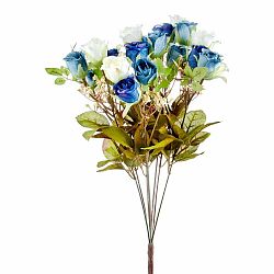 Kytica umelých modrých ruží The Mia Fiorina