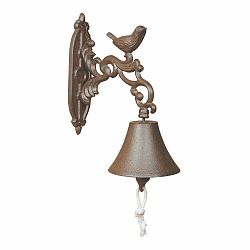 Liatinový nástenný zvon v darčekovom balení Esschert Design Birdy
