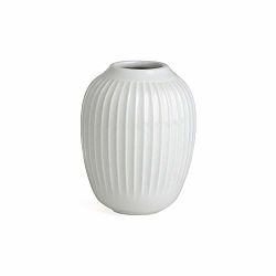 Mentolovomodrá kameninová váza Kähler Design Hammershoi, výška 10 cm