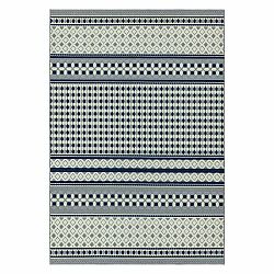 Modro-biely koberec Asiatic Carpets Antibes Geometric, 80 x 150 cm