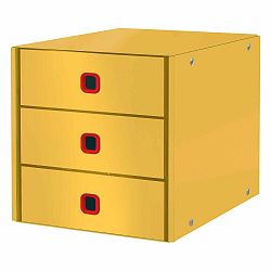 Modrý kartónový organizér na písacie potreby a dokumenty Click&Store - Leitz