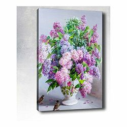 Nástenný obraz na plátne Tablo Center Lilacs, 40 × 60 cm