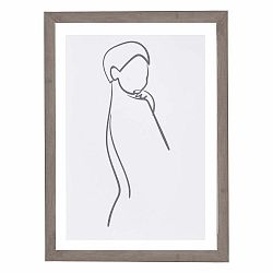 Nástenný obraz v ráme Surdic Woman Body, 30 x 40 cm