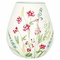 Porcelánová váza Green Gate Aslaug, výška 20 cm