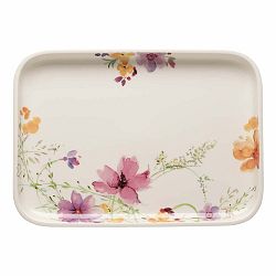 Servírovací porcelánový tanier s kvetinovými motívmi Villeroy & Boch Mariefleur, 30 cm