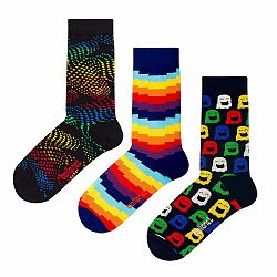 Set 3 párov ponožiek Ballonet Socks Ghost v darčekovom balení, veľkosť 36 - 40