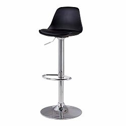 Sivá barová stolička sømcasa Nelly, výška 104 cm