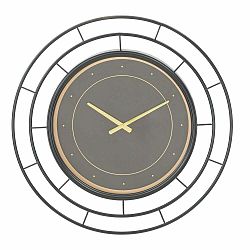 Sivé nástenné hodiny Mauro Ferretti Fashion, ø 70 cm