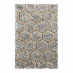 Sivý koberec Think Rugs Noble House, 150 × 230 cm