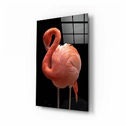 Sklenený obraz Insigne Flamingo