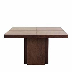 Tmavohnedý jedálenský stôl TemaHome Dusk, 130 cm