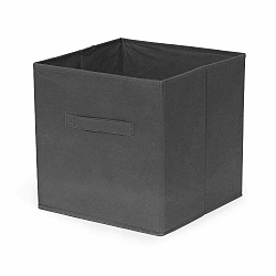 Tmavomodrý úložný box Compactor, 27 x 28 cm