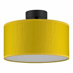 Žlté stropné svietidlo Bulb Attack Doce M, ⌀ 30 cm