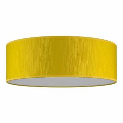 Žlté stropné svietidlo Bulb Attack Doce XL, ⌀ 45 cm