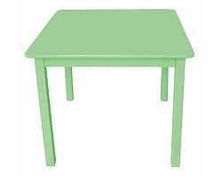 Detský stolík Pantone 60x60 cm, zelený%