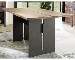 Jedálenský stôl Cardiff 180x90 cm, vintage optika dreva%