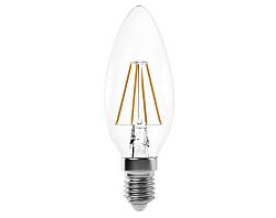 LED žiarovka Filament sviečka, E14, 3,4 W, 470 lm%