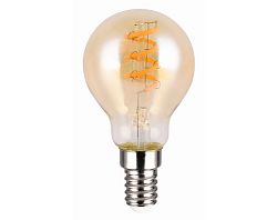 Žiarovka LED-LM E14, G45, 4 W, 150 lm%